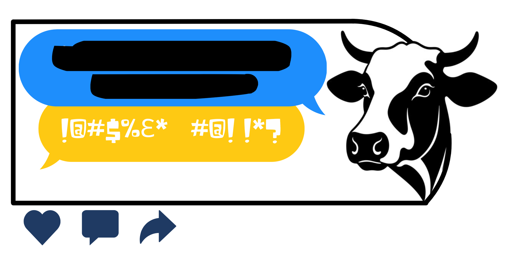 Cow's Got Your Tongue? logo